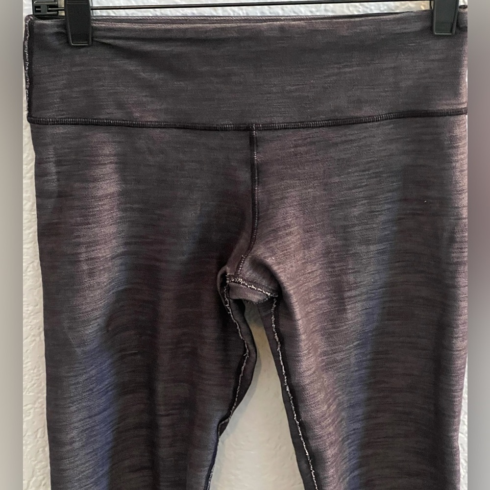 Lululemon Charcoal High-Waisted Leggings Pants Size 4 - Picture 2 of 7